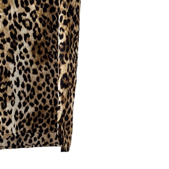 Express Leopard Print Scoop Neck Tank Top Size Small - Picture 5 of 8